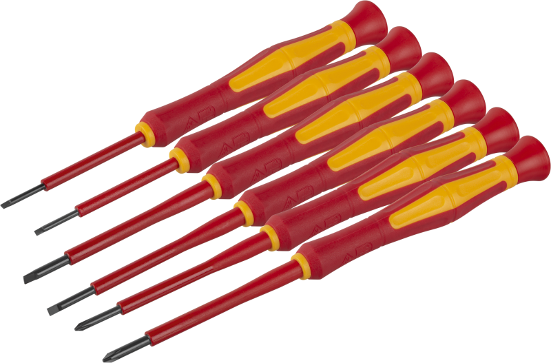 Набор отверток диэлектрических прецизионных NHT-Otd04-H6 (6шт) Navigator 95271