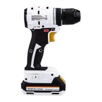 Дрель-шуруповерт аккумуляторная бесщеточная Li-Ion 20В 55Нм (кейс 2 аккум. 2А.ч) Kranz KR-PT-055