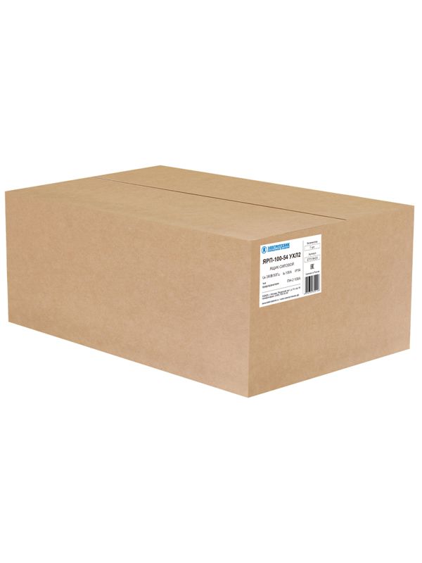 Ящик силовой ЯРП-100-54 УХЛ2 с ППН-33 100А IP54 держатели медь Электротехник ET519423