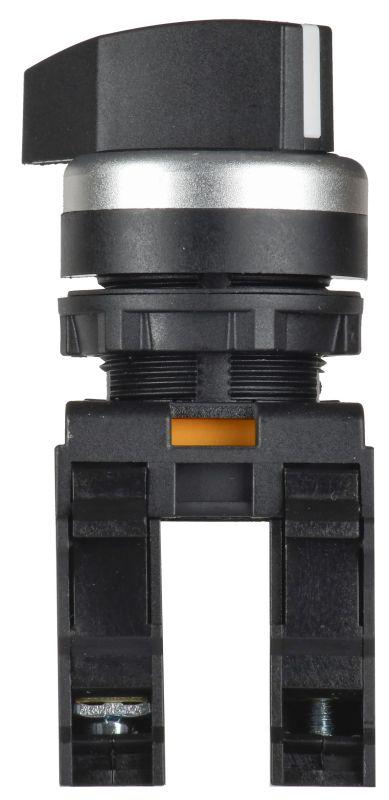 Переключатель 2 полож. 1НО+1НЗ длин. ручка черн. MASTER IEK MI-SW60-11XB2-3-25-2-K02