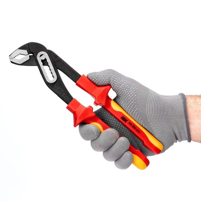 Клещи переставные 250мм K3 ARMA2L 3 IEK A2L3-JP20-K3-250